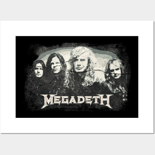 Vintage Megadeth Bootlag Posters and Art